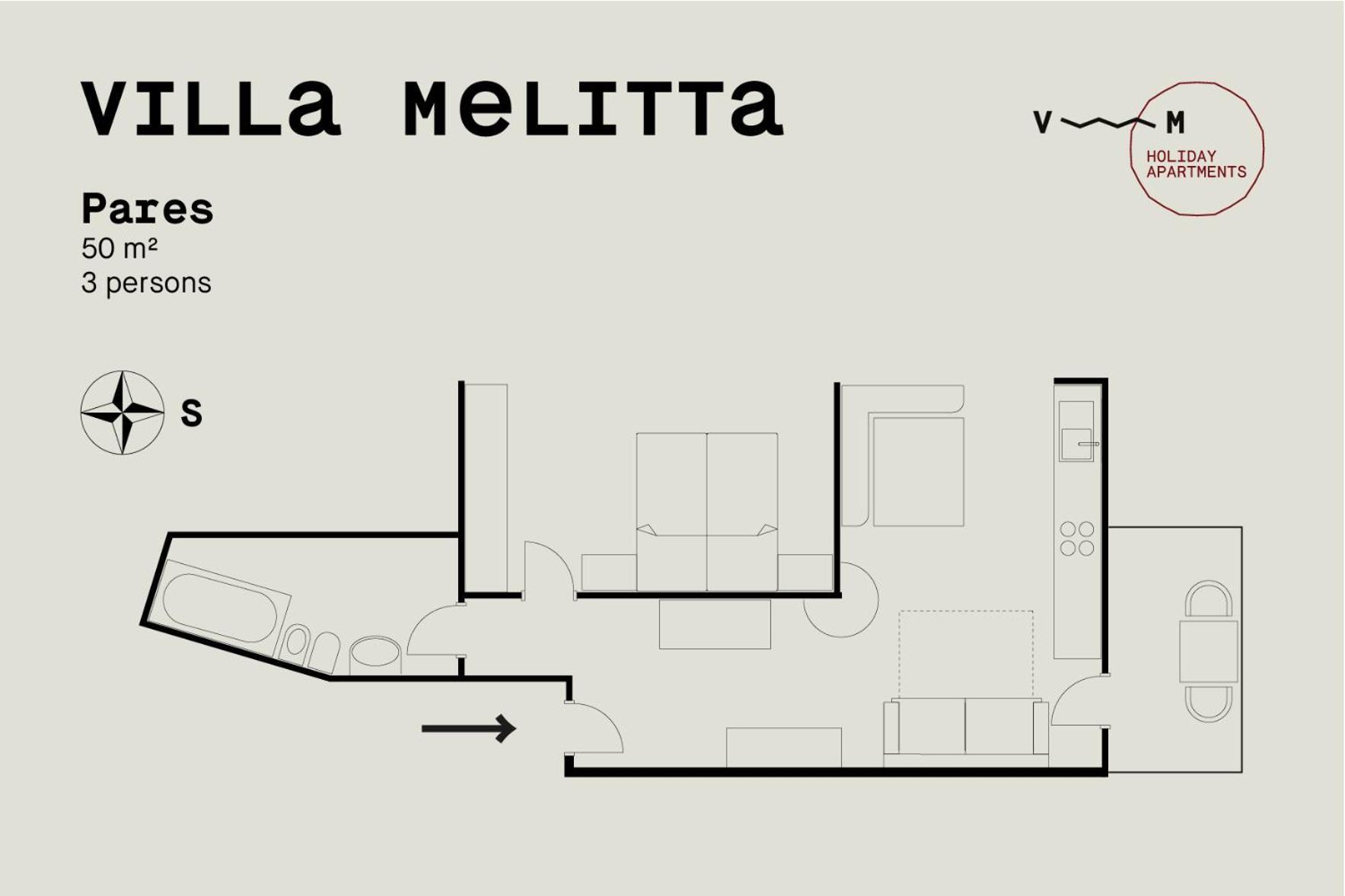 Villa Melitta San Vigilio Di Marebbe Habitación foto